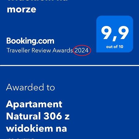 Apartament Natural 306 Z Widokiem Na Morze Darlowko Buitenkant foto